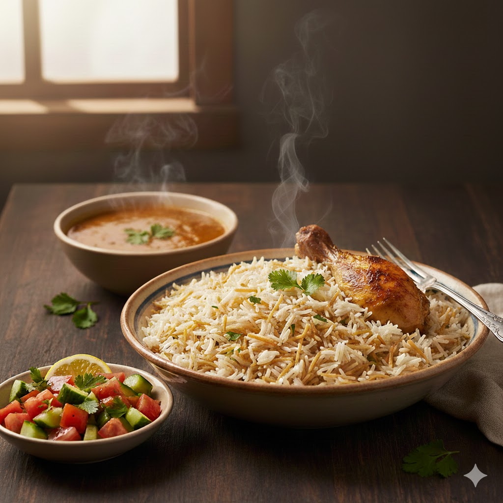 Egyptian Vermicelli Rice
