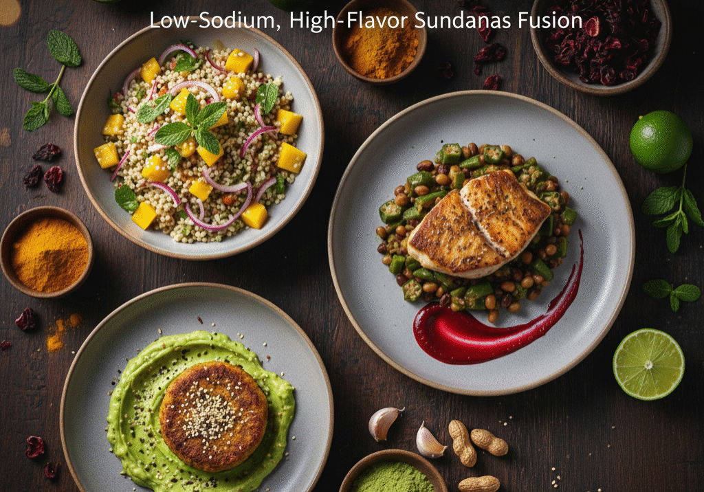 Nile Vitality: Low-Sodium, High-Flavor Sudanese Fusion